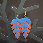 Moonbeam Atelier Boucles d'oreilles feuilles