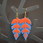 Moonbeam Atelier Boucles doreilles feuilles