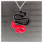 Moonbeam Atelier résine pendentif serpent