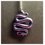 Moonbeam Atelier résine pendentif serpent