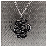 Moonbeam Atelier résine pendentif serpent