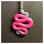 Moonbeam Atelier résine pendentif serpent