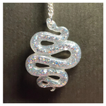 Moonbeam Atelier résine pendentif serpent