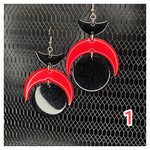 Moonbeam Atelier boucles d'oreilles résine