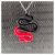 Moonbeam Atelier résine pendentif serpent