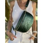 Sac banane cuir vert sapin (2)