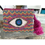 Pochette oeil perles  (9)