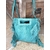 Sac bohemia bleu turquoise avec franges (4)