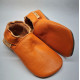 chaussons-cuir-souple-unis-orange (4)
