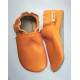 chaussons-cuir-souple-unis-orange (5)