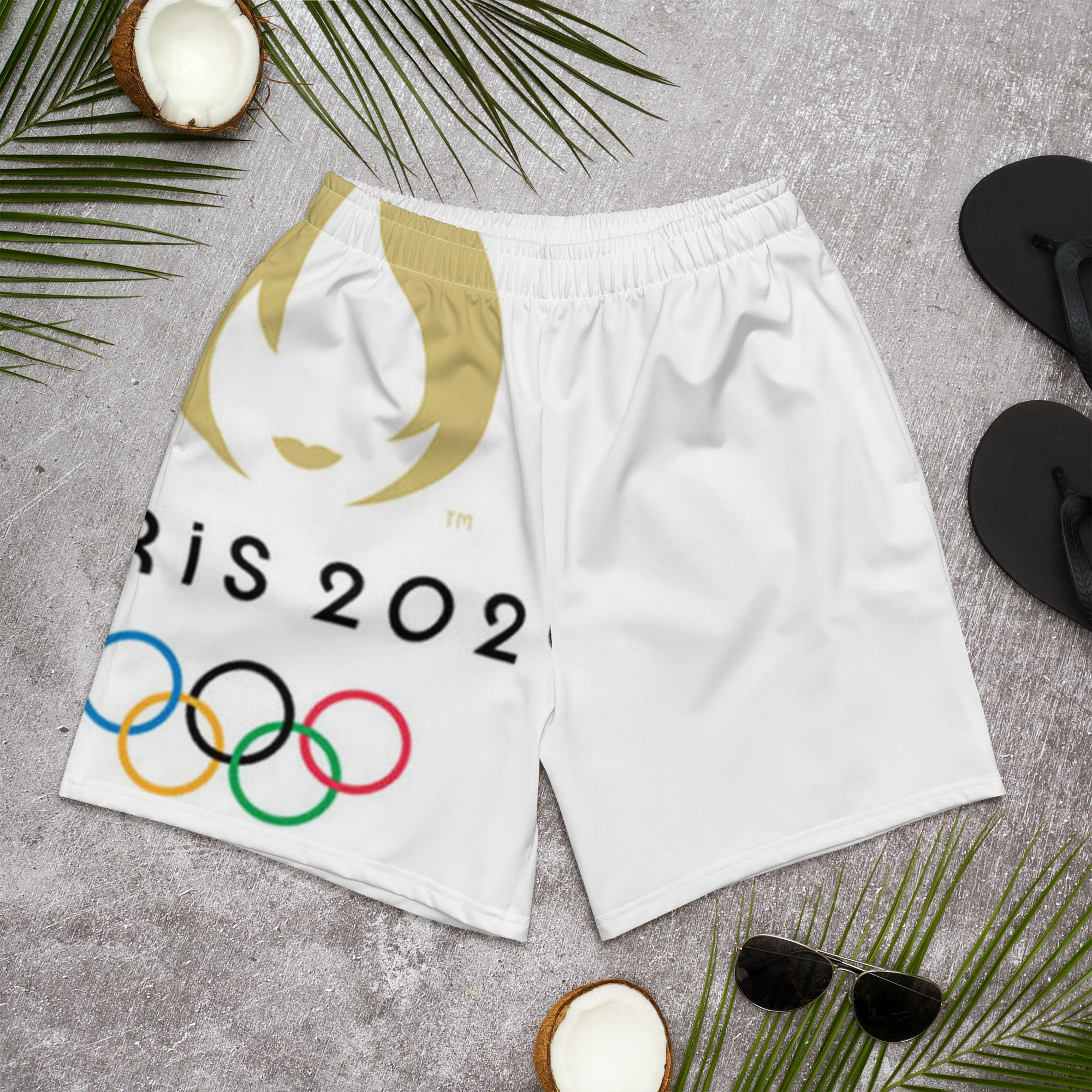 all-over-print-unisex-athletic-long-shorts-white-front-66acaed8a9668