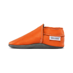 chaussons-cuir-souple-unis-orange (2)