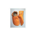 chaussons-cuir-souple-unis-orange (5)