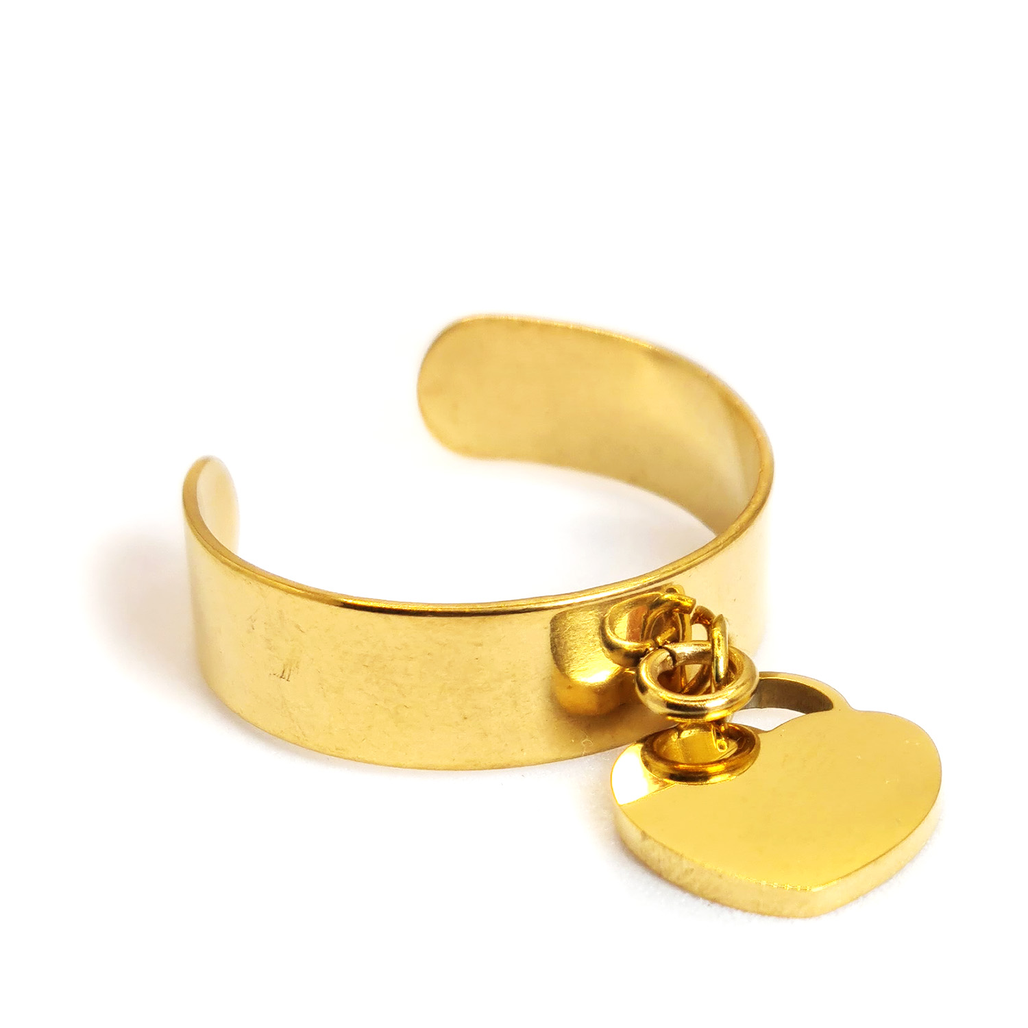 Bague Femme Ovale En Acier Inoxydable - Pierre Naturelle, Style Rétro, Tailles 6 à 9