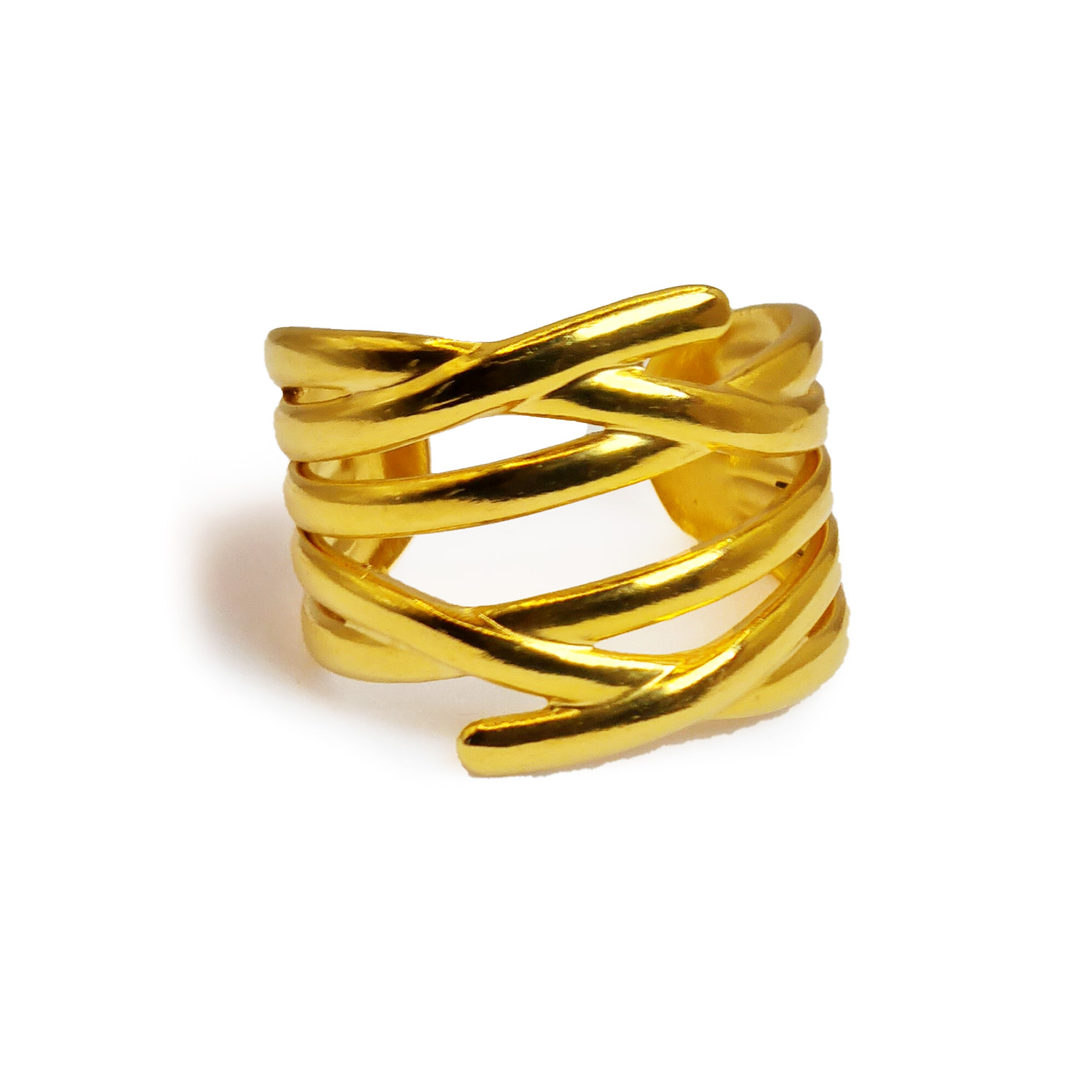10 Plateaux De Bagues Ajustables En Acier Inoxydable Doré - Pour Création Bijoux DIY | Support Pour Monture De Bague