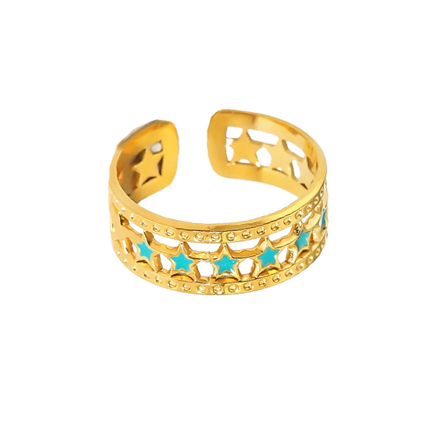 bague-asteria-etoiles-bleues-acier-inoxydable-email-turquoise-olympe-bijoux-creoles-joncs-colliers-bracelets-charms-broches