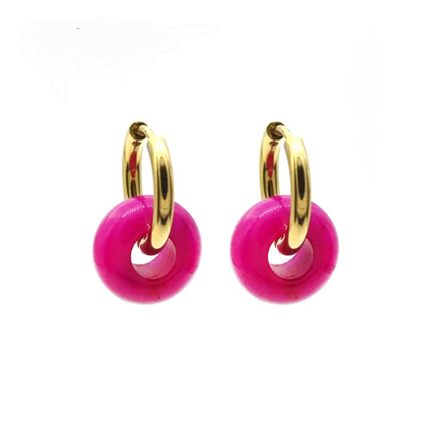 mini-creoles-rose-fuchsia-fluorite-olympe-bijoux-acier-inoxydable-bagues-colliers-bracelets-boucles-d-oreilles-earcuff-broches