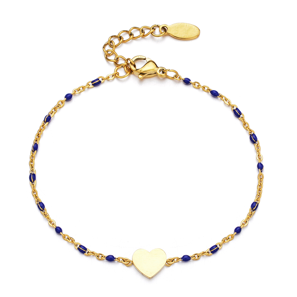 Couples nom bracelets acier inoxydable liens personnalisés bracelet pour hommes femmes, personnaliser la gravure (Black