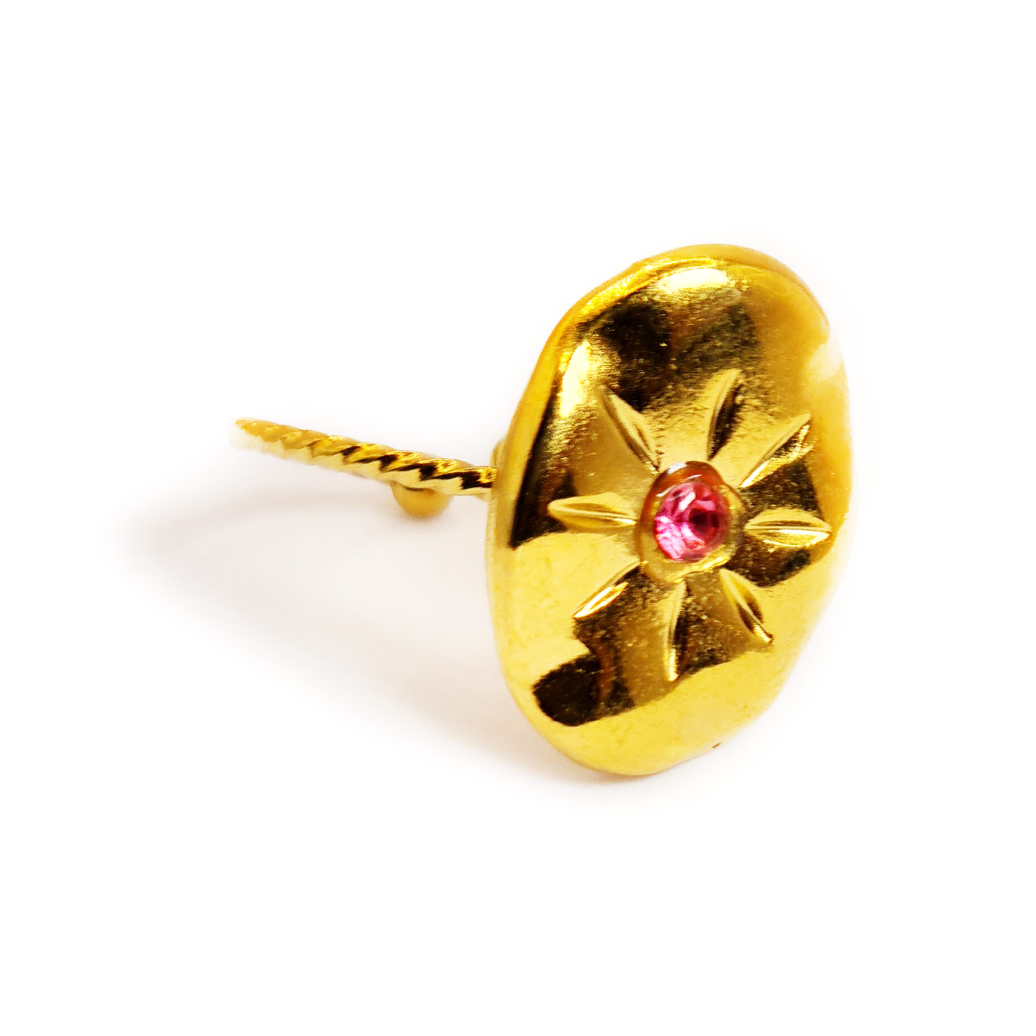 bague-fleur-soleil-rose-olympe-bijoux-acier-inoxydable-zircons-email-bracelet-colliers-boucles-oreilles-broches-earcuff