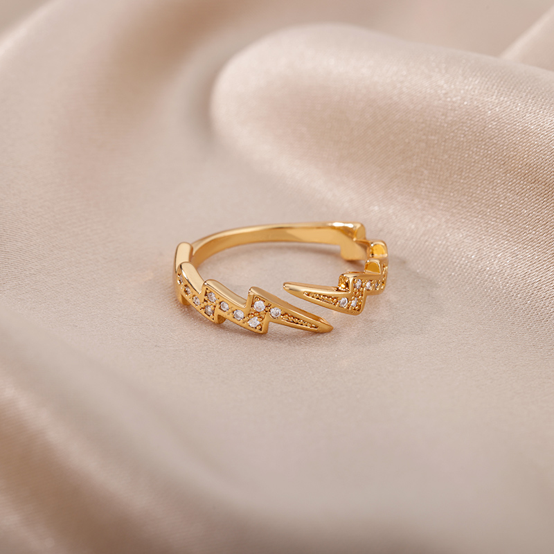 Bague Ajustable Argent 925 Main Thunder – Fait Main, Cadeau Nature Et Original