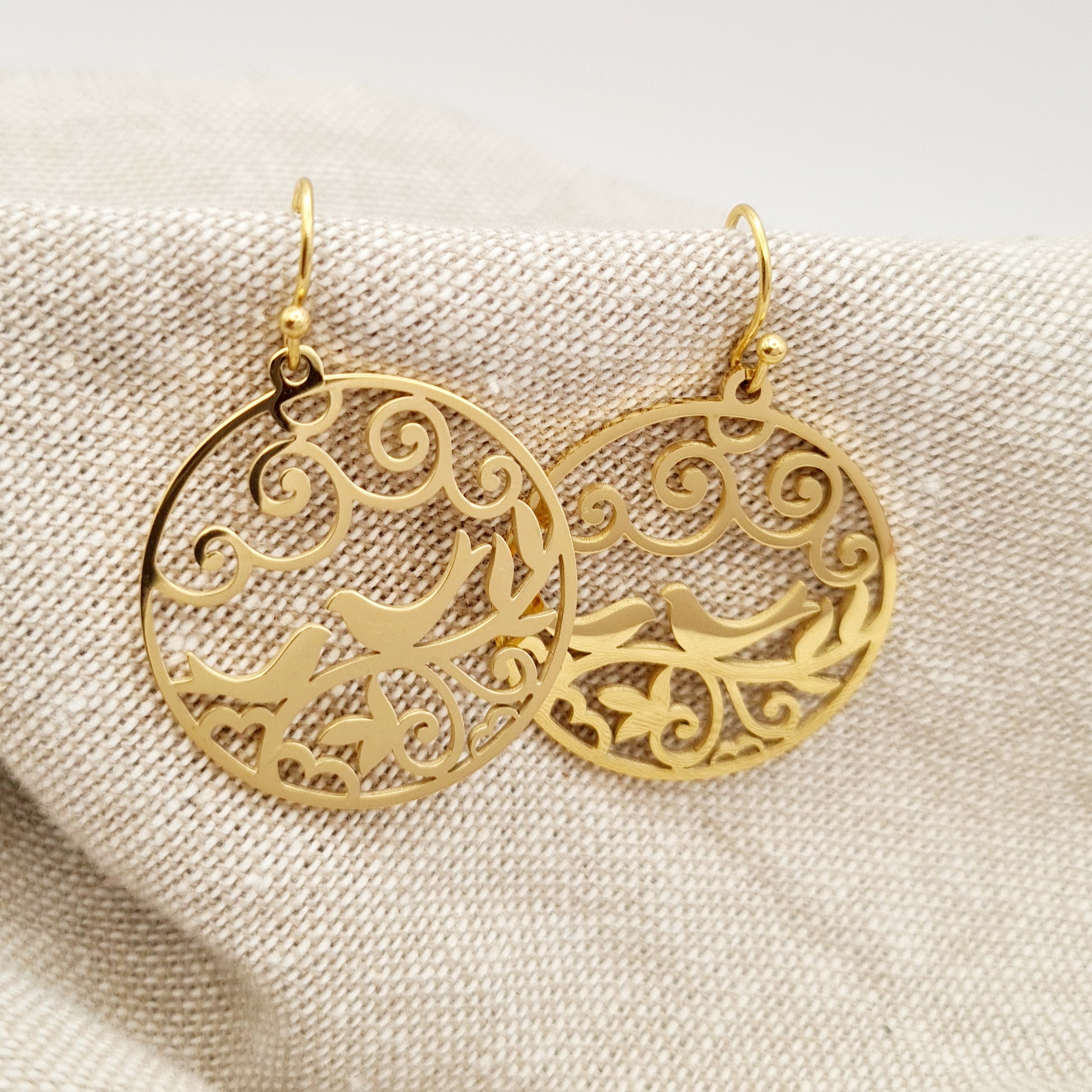 DUOWEI Ensemble De Boucles D'oreilles Et Collier En Acrylique Avec Pendentif En Forme De Moine Et Perroquet Pour Femmes, Adolescentes, Filles, Acrylique, Non Applicable