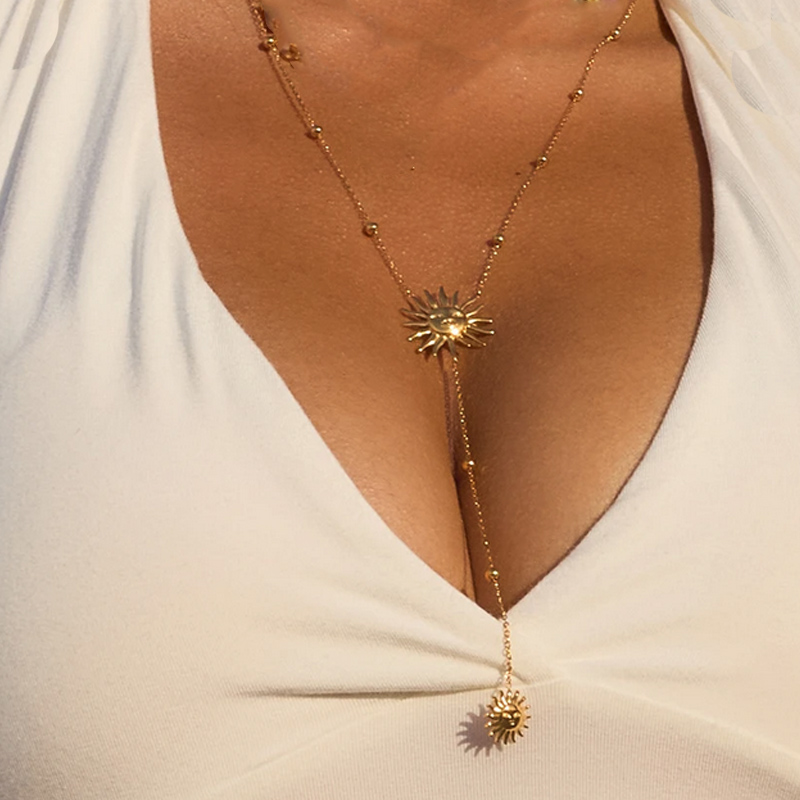 Collier-Soléa-Acier-inoxydable-doré-Olympe-bijoux-bagues-bracelets-joncs-creoles-boucles-d-oreilles-earcuff2