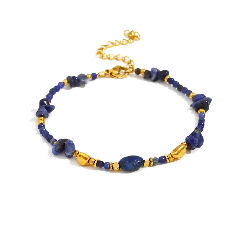 Bracelet-lula-bleu-pierres-naturelles-Acier-inoxydable-Olympe-bijoux-bagues-colliers-boucles-d-oreilles-creoles-earcuff