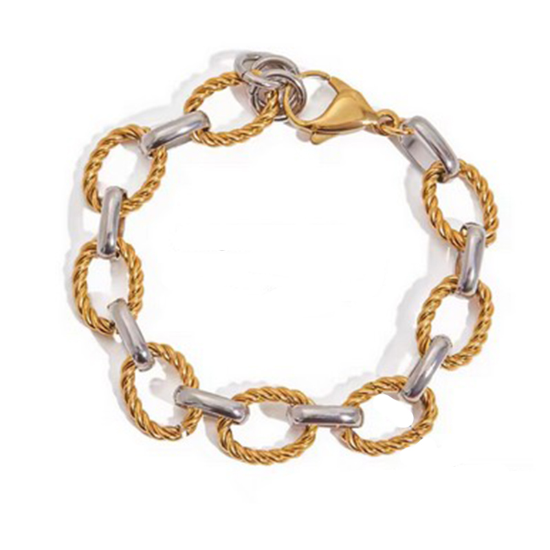 Lot De Bijoux (bracelets, Colliers, Bagues, Boucles D'oreilles) - Doré Et Argenté - Occasion TBE