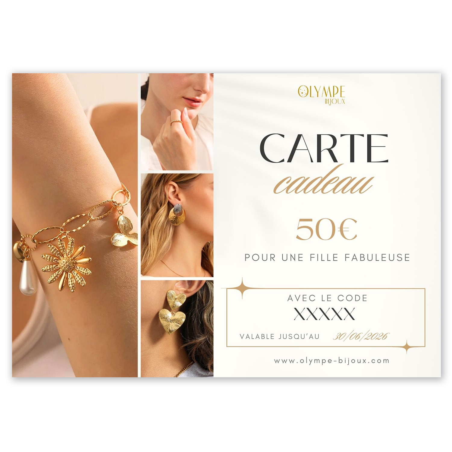 carte-cadeau-50€-main-olympe-bijoux-femme-acier-inoxydable-pierres-naturelles-email-colliers-bagues-braclets-boucles-doreilles-broches-earcuff