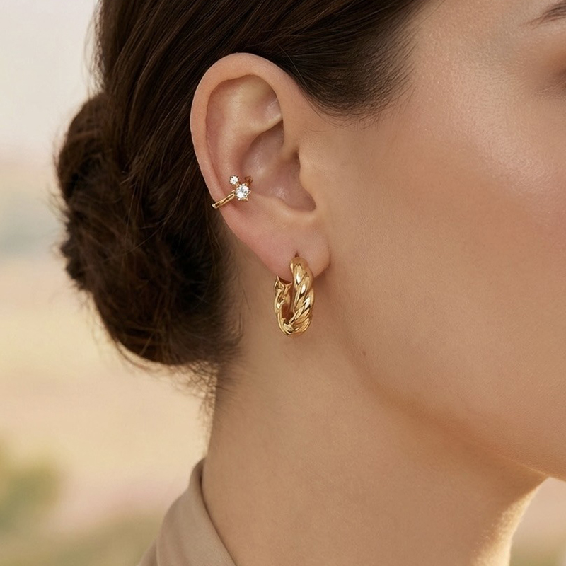 Earcuff-faux-piercing-bague-d-oreille-Acier-inoxydable-zircon-Olympe-bijoux2