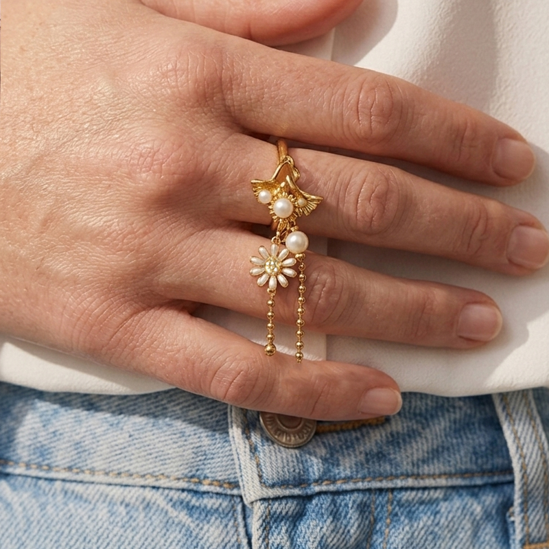 Bague-thésa-abeille-pampille-breloques-bague-ajustable-Acier-inoxydable-Olympe-bijoux4