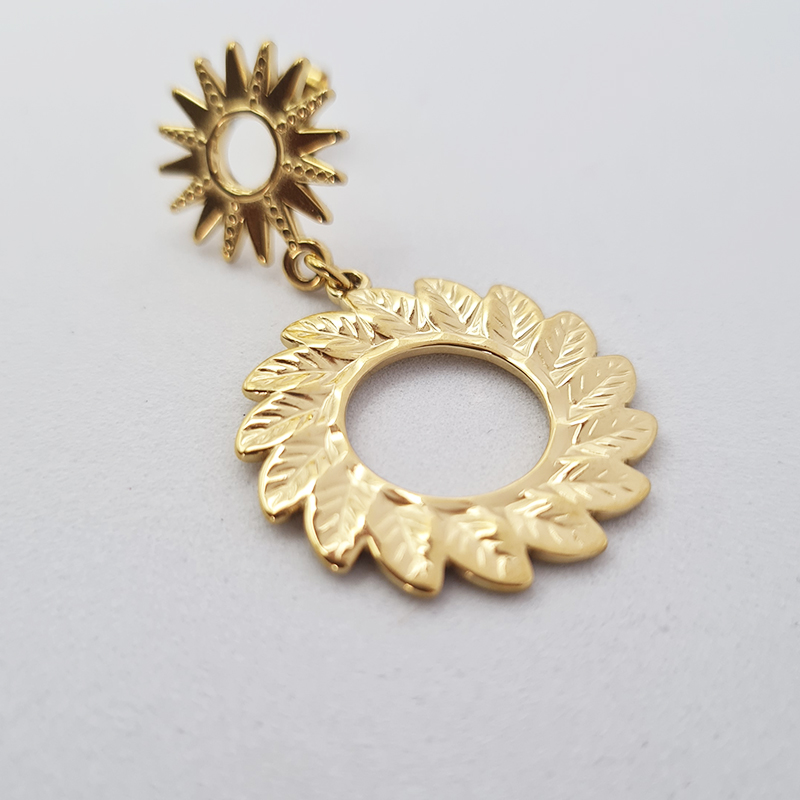 Boucles doreilles Hélia Acier inoxydable _ Olympe bijoux _ bagues-bracelets-colliers-joncs-creoles-broches3