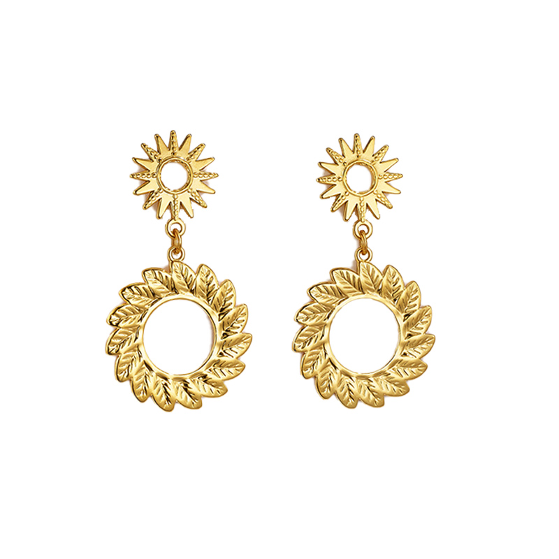 Boucles doreilles Hélia Acier inoxydable _ Olympe bijoux _ bagues-bracelets-colliers-joncs-creoles-broches1-1