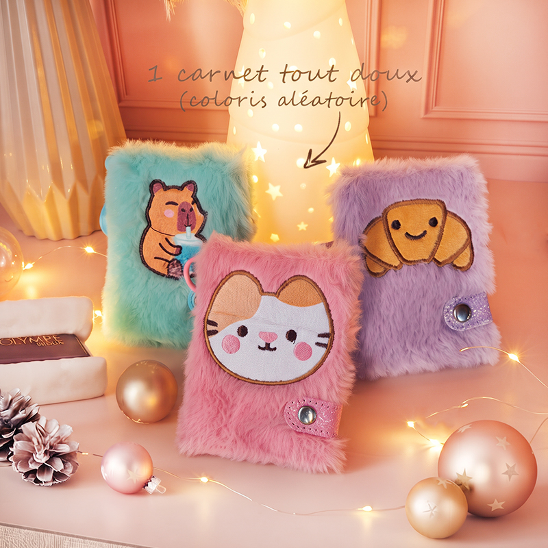 calendrier de lavent 12 cases enfant bijoux fantaisie en acier inoxydable - Olympe bijoux- carnet3