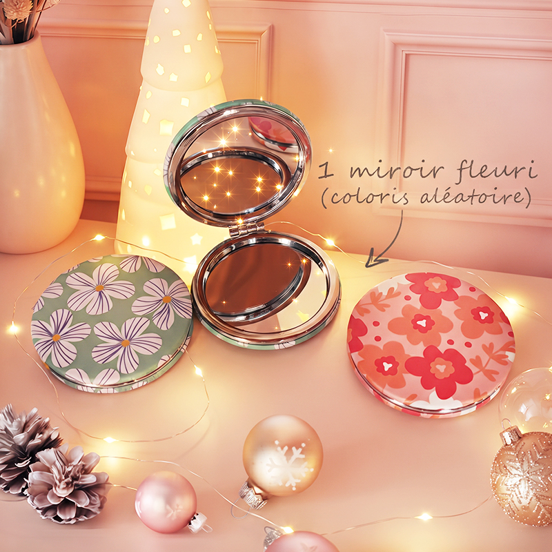 calendrier de lavent 12 cases enfant bijoux fantaisie en acier inoxydable - Olympe bijoux- miroirs3