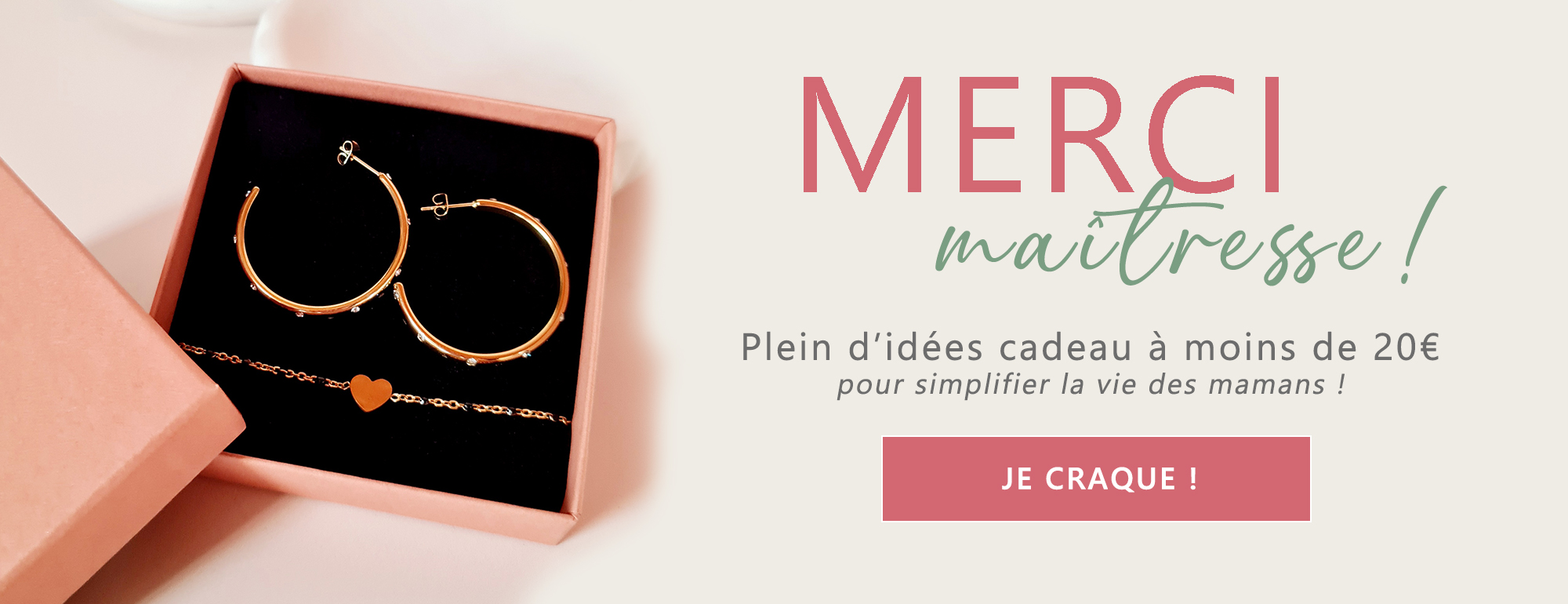 Idées cadeaux à moins de 20€ pour dire Merci à la maitresse de vos enfants