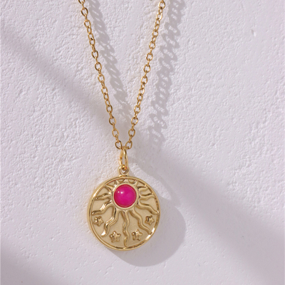 collier-soleil-fushia-olympe-bijoux