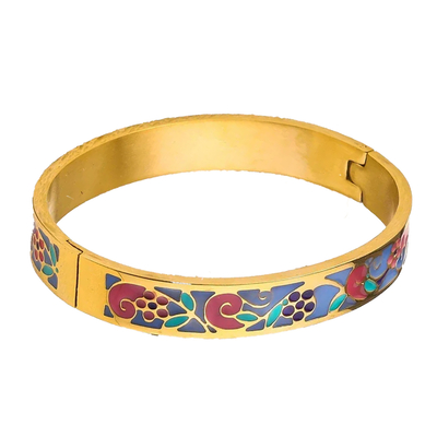 jonc-amaryllis-lavande-rose-acier-inoxydable-email-olympe-bijoux-colliers-bracelets-bagues-creoles2