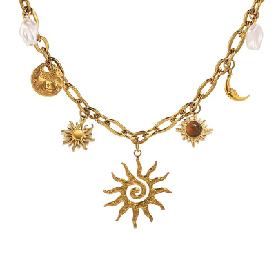 Collier-breloques-celestia-acier-inoxydable-Olympe-bijoux-bagues-bracelets-joncs-creoles-boucles-d-oreilles