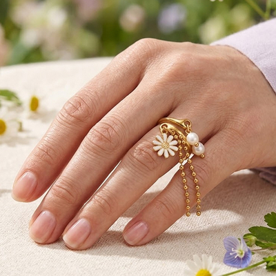Bague-thésa-abeille-pampille-breloques-bague-ajustable-Acier-inoxydable-Olympe-bijoux3