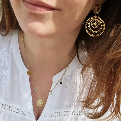 Collier-Syra-breloques-coeur-oeil-protecteur-Acier-inoxydable-Olympe-bijoux-bracelet-fleurs-femme7