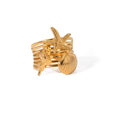 Bague-ocelia-bague-ajustable-Acier-inoxydable-cadeau femme - Olympe-bijoux - bijoux été