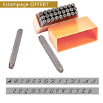 alphabet-estampage