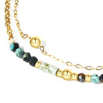 bracelet-perles-acrylique-vert-chaine-boules-acier-inoxydable-dore-olympe-bijoux-zoom
