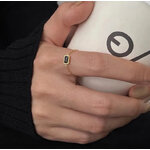 bague-chaine-noire-acier-inoxydable-dore-olympe-bijoux-femme