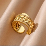 Bague-Zephira-acier-inoxydable-zircon-Olympe-bijoux-bracelets-joncs-colliers-boucles-d-oreilles-creoles