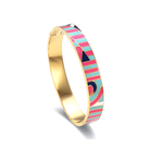 Jonc-Paloma-Acier-inoxydable-émail-rose-fuchsia-Olympe-bijoux-bagues-bracelets-creoles-colliers-boucles-d-oreilles2