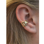 EArcuff Lisette fleur - Acier inoxydable - Olympe bijoux - bagues bracelets colliers joncs boucles doreilles faux piercing3