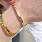 Jonc-Les-copines-cest-la-vie-Acier-inoxydable-Olympe-bijoux-bracelet-EVJF2