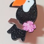 Broche-toucan-tropical-summer-chic-bijoux-acier-inoxydable-Olympe-bijoux5